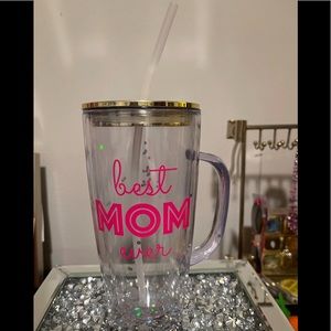 Best Mom Ever Glitter Tumbler